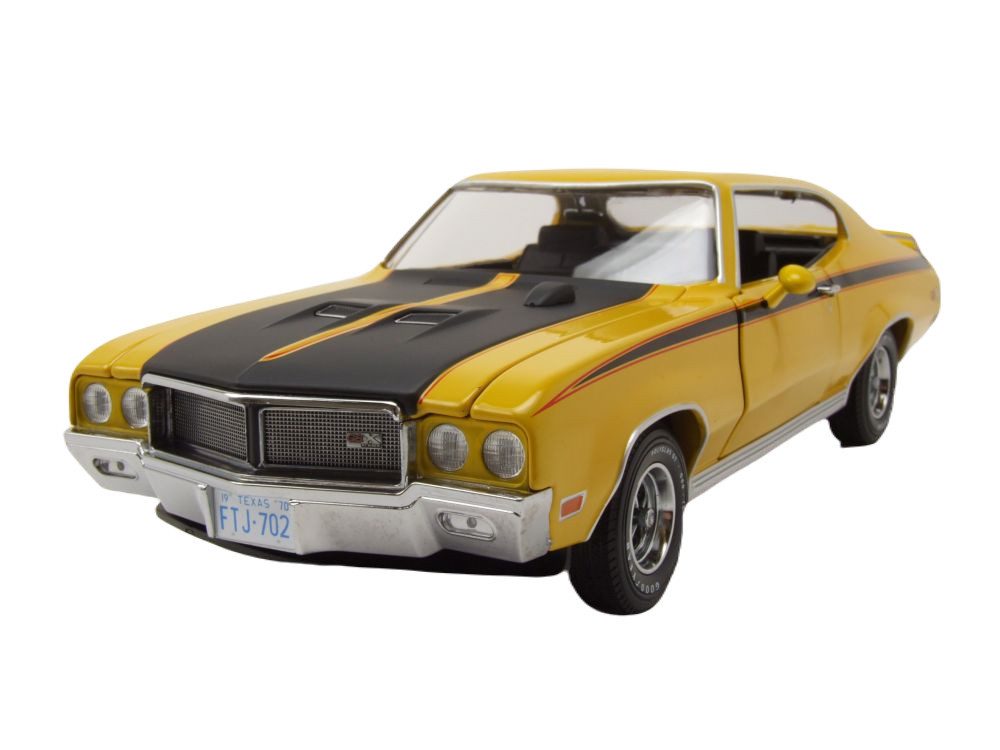 Sun Star Modellauto Buick GSX 1970 gelb, Maßstab 1:18
