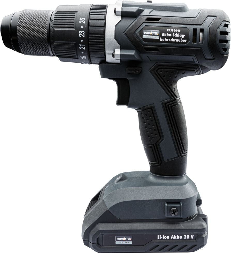 Primaster Akku-Bohrschrauber Primaster Pro Akku-Schlagbohrschrauber PAS20-S 20