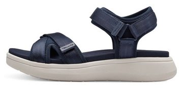 Tamaris Sandale, Sommerschuh, Sandalette, Klettschuh, mit praktischem Klettverschluss