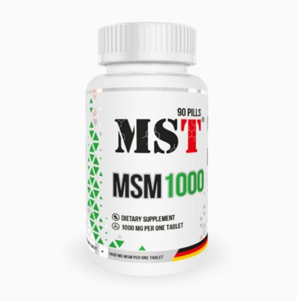 MST Nutrition MST - MSM 1000 / 90Tabl. Tabletten, 90 St.