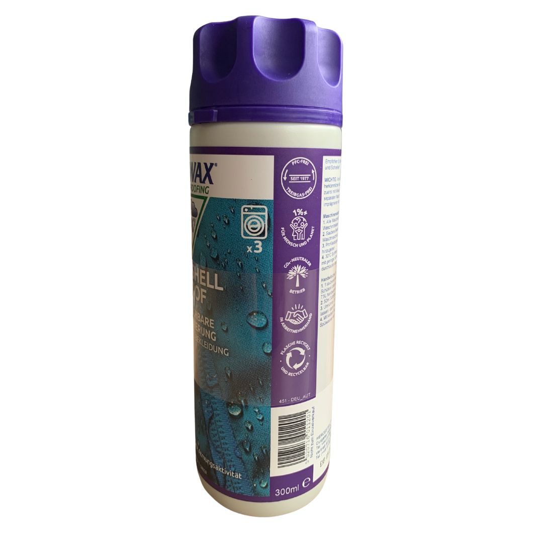 Nikwax NIKWAX Tech Wash und SoftShell Proof 2x300ml - Doppelpack Spezialwaschmittel