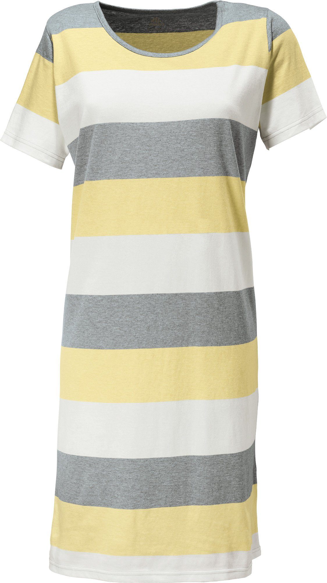 Erwin Müller Nachthemd Damen-Nachthemd Single-Jersey Streifen