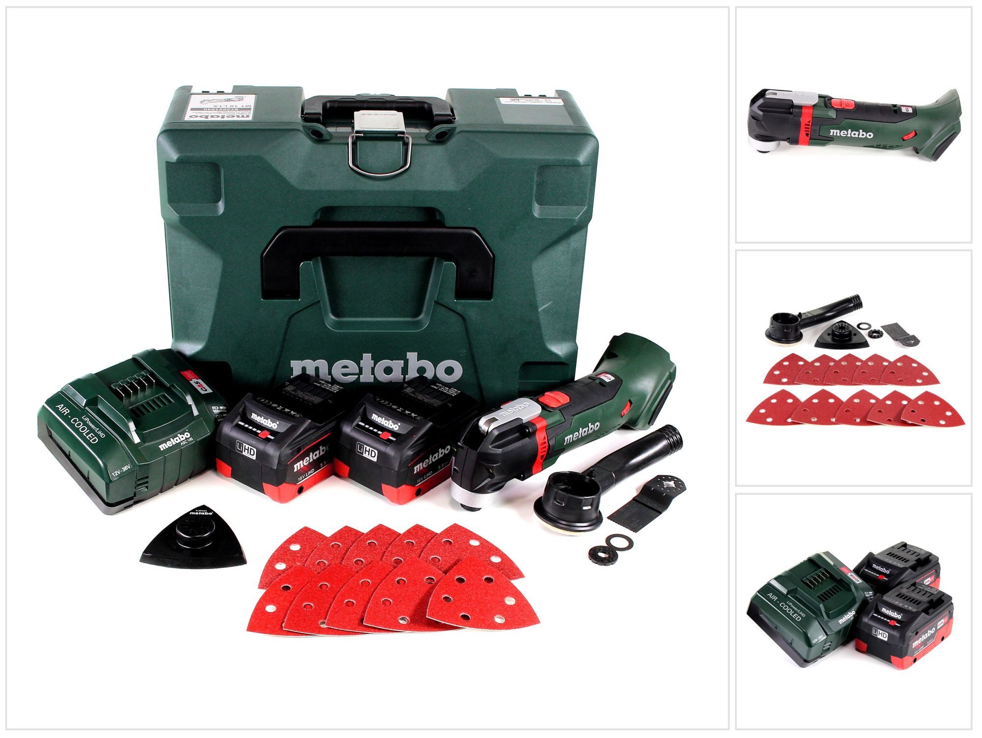 metabo Akku-Multifunktionswerkzeug MT 18 LTX Akku Multitool 18V (613021840) OIS-/Starlock-kompatibel