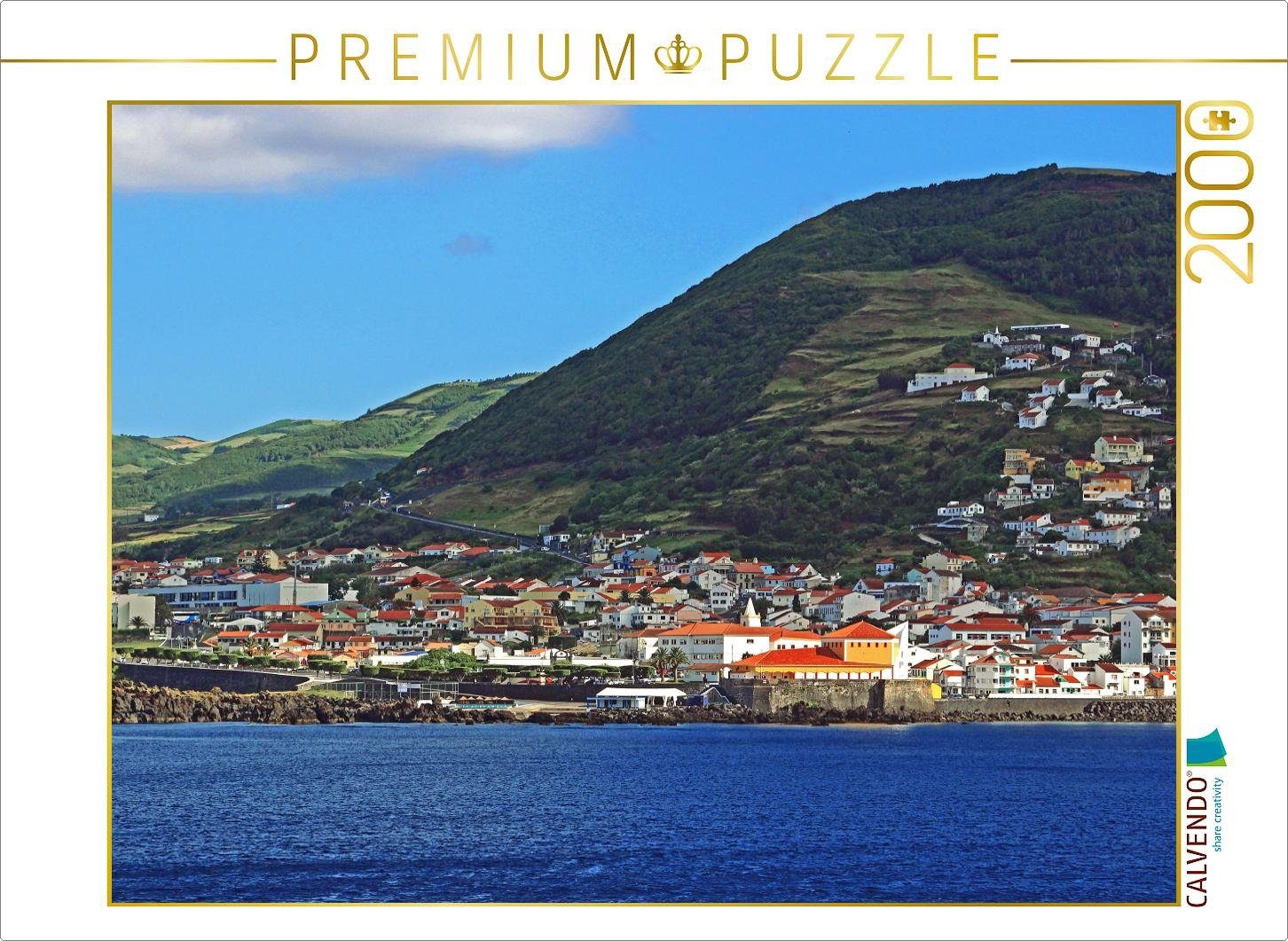CALVENDO Puzzle CALVENDO Puzzle Velas am Fuß des Pico dos Louros auf der Azoren-Insel Sao Jorge 2000 Teile Lege-Größe 90 x 67 cm Foto-Puzzle Bild von Jana Thiem-Eberitsch, 2000 Puzzleteile