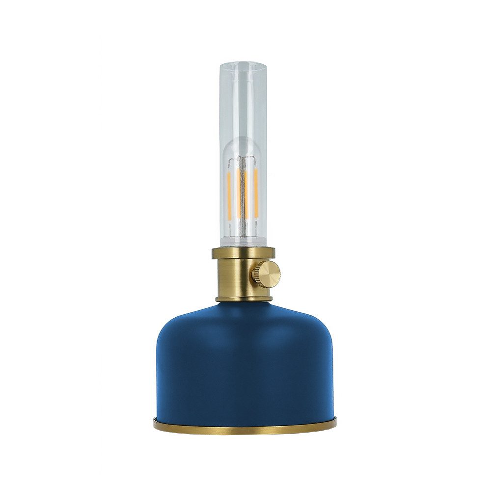 Forever Light LED Nachttischlampe FLR-35 Retro Petroleum, LED fest integriert, Warmweiß, LED-Petroleumlampe im Vintage-Design