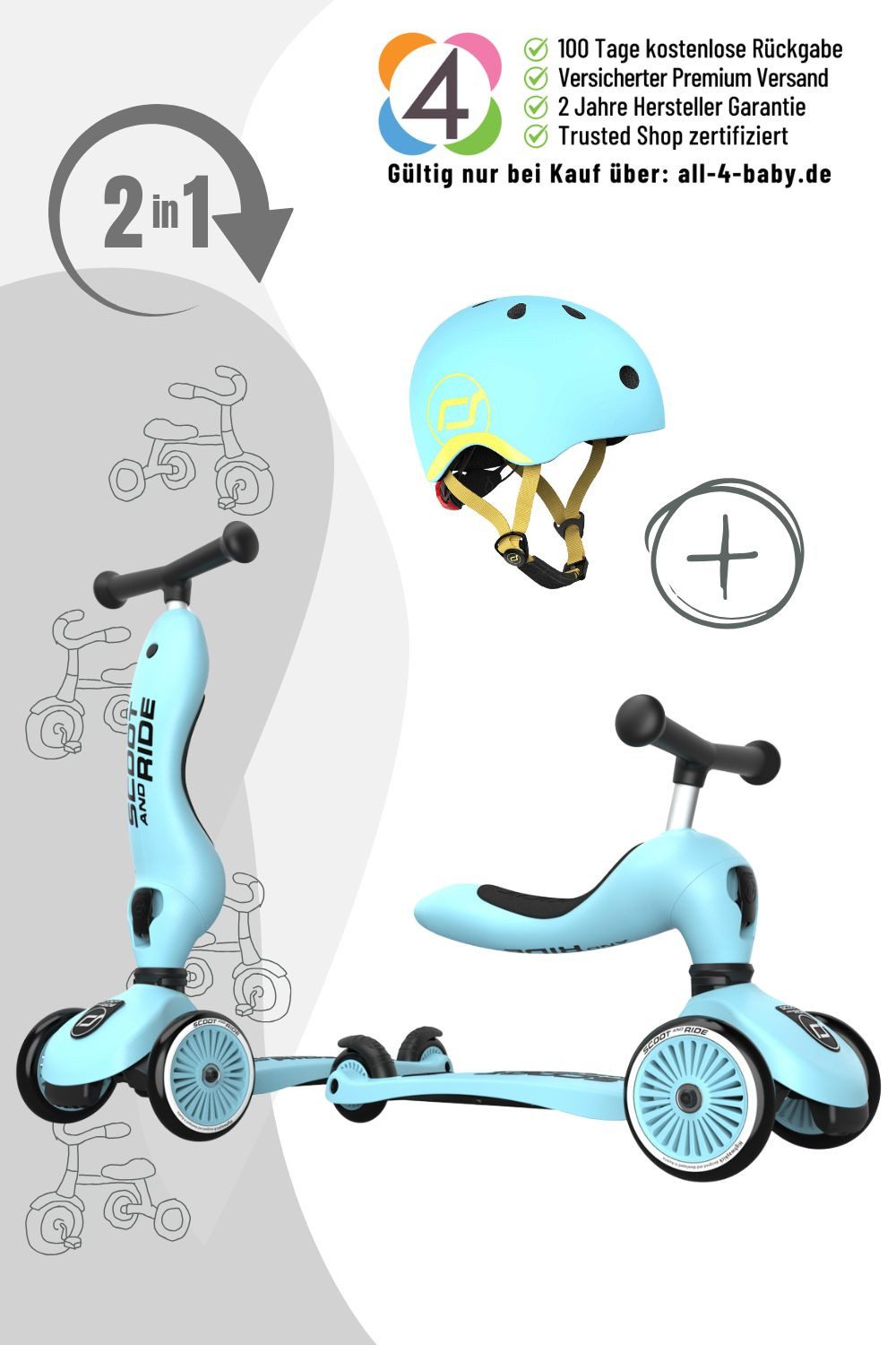 Scoot and Ride Lauflernhilfe
