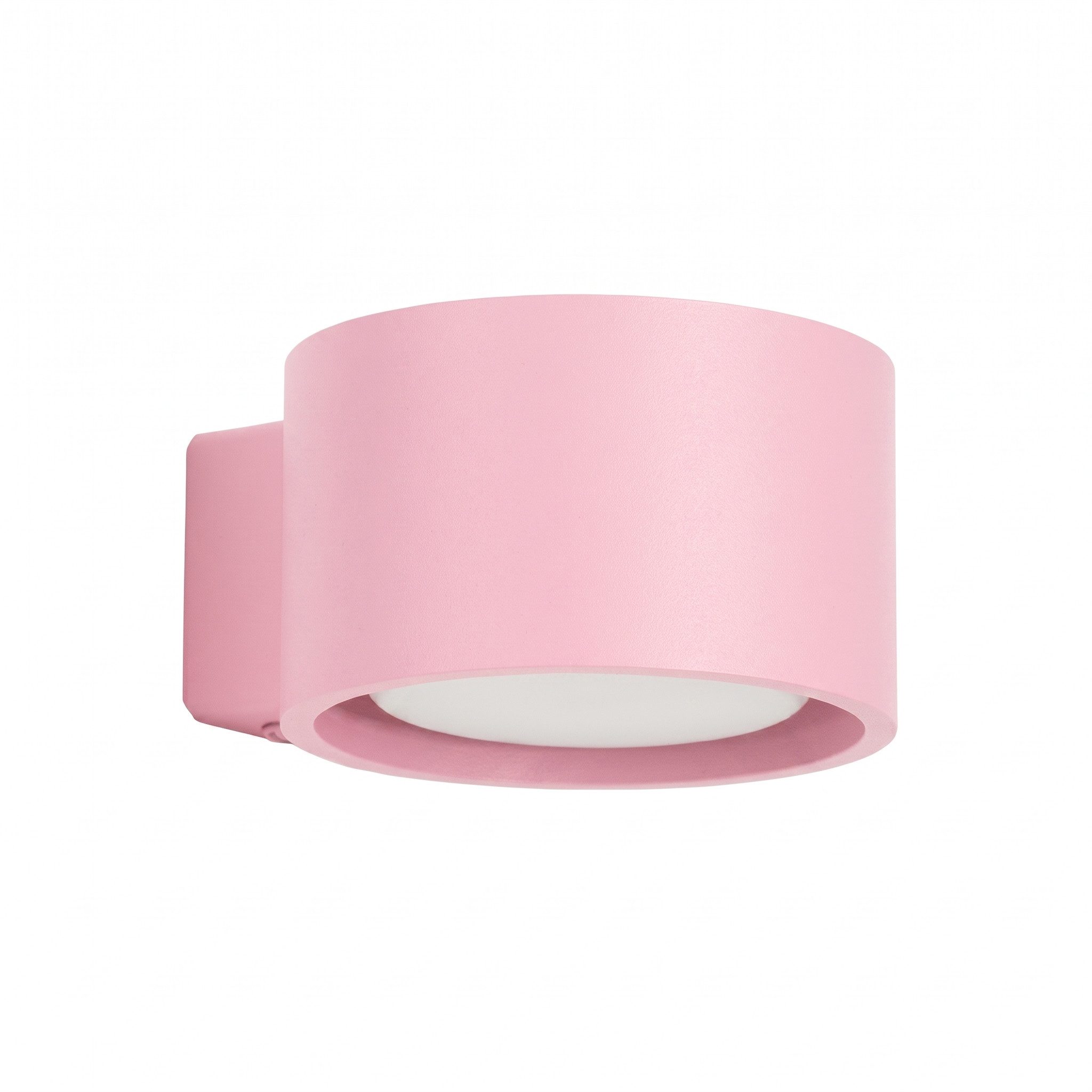 SOLLUX lighting Wandleuchte Wandleuchte MODO 1 rosa Gx53, Nicht enthalten