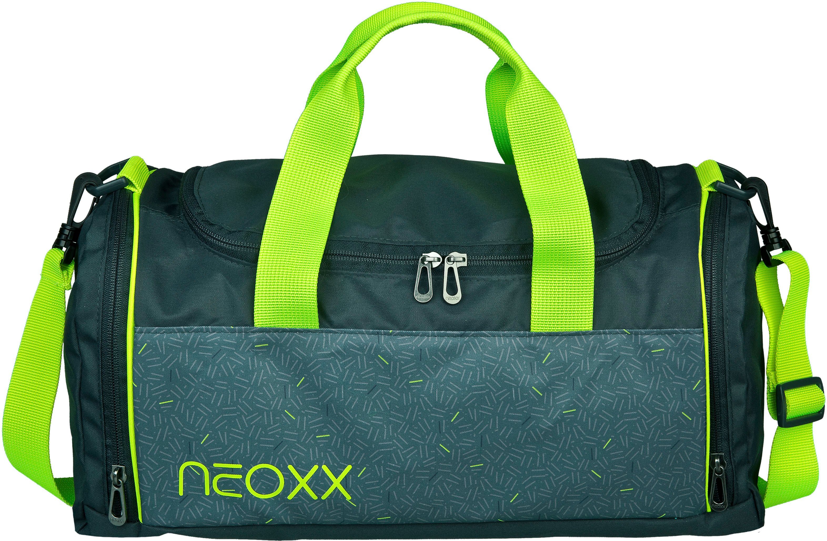 Material zum neoxx Champ, Sporttasche Boom, recyceltem Teil aus
