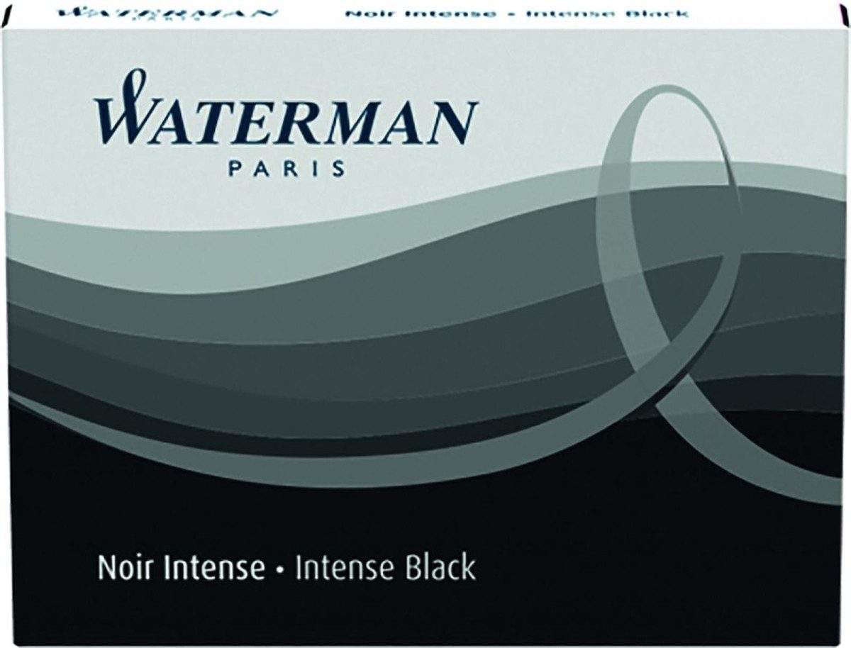 Waterman Füllhalter Tintenpatronen Standard schwarz VE=8 Stück