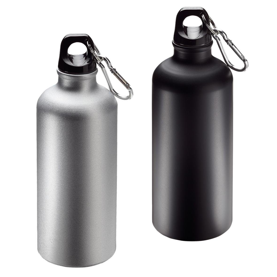 Isolierflasche Sporty Sportflasche matt mit Karabiner 0,6 L auslaufsicher