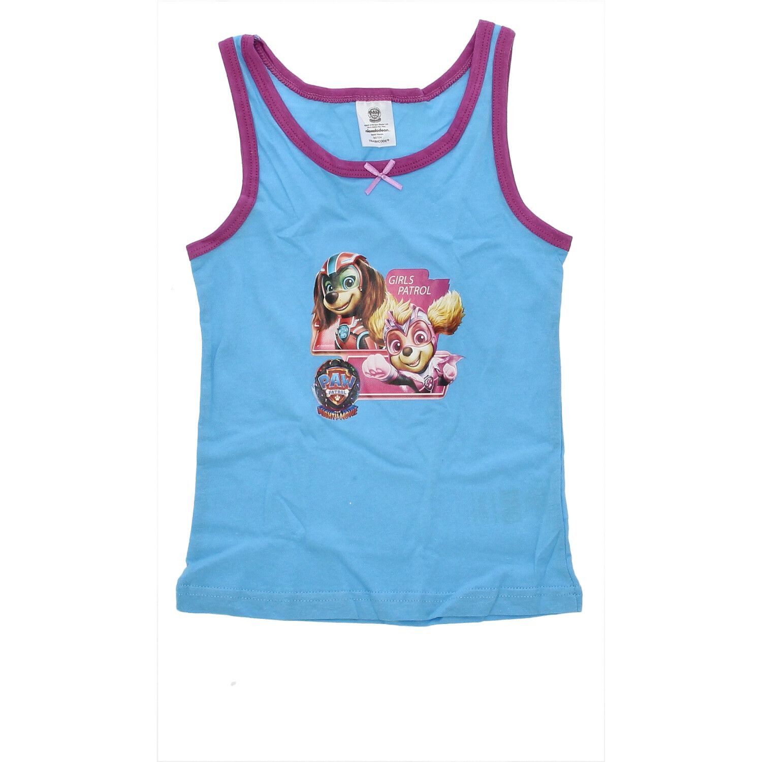 PAW PATROL Unterhemd Paw Patrol Mädchen Unterhemd 2er Set perfekt für den täglichen Spaß
