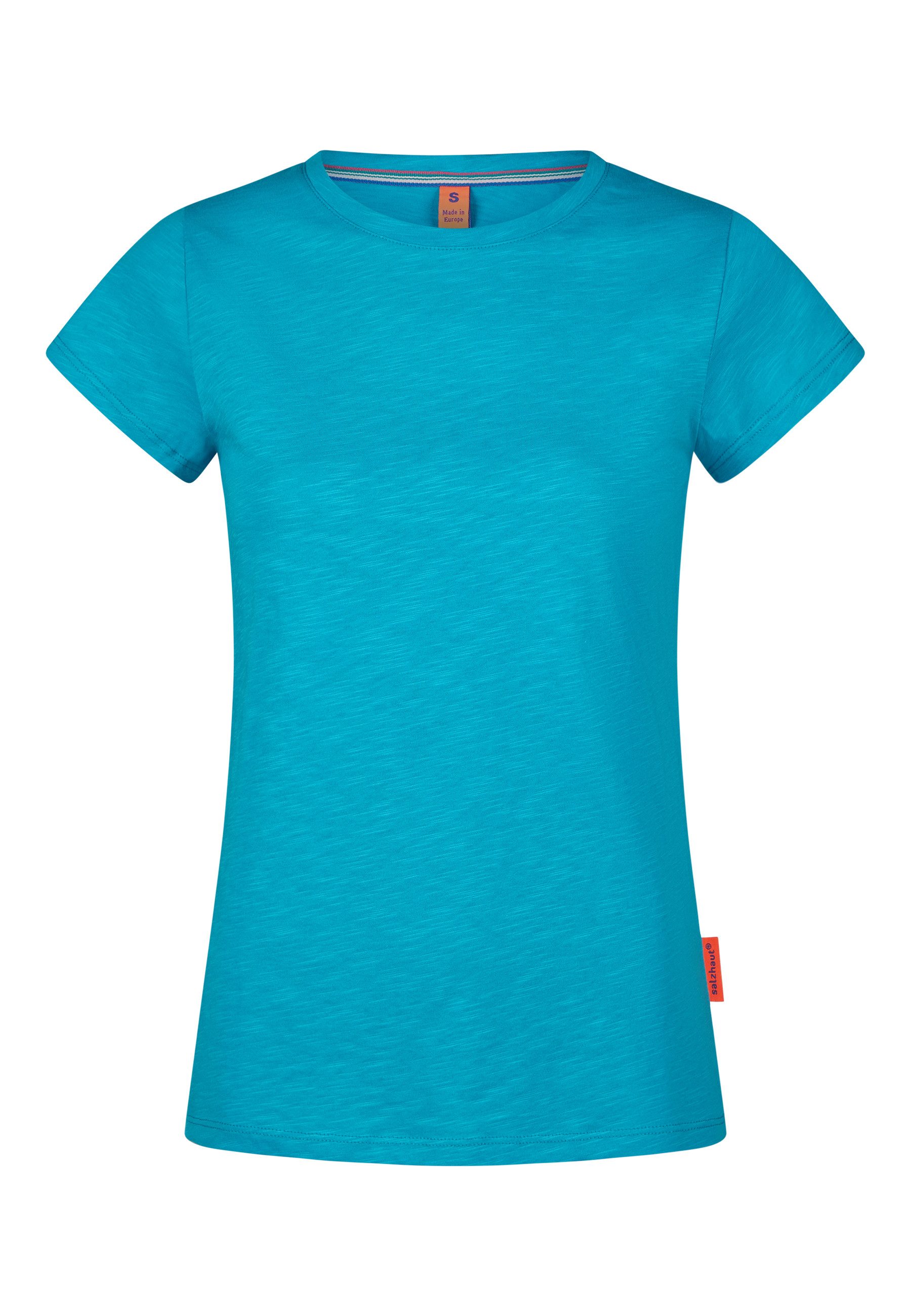 T-Shirt TELTE - UNI Damen Relaxed-Fit, Slim-Fit
