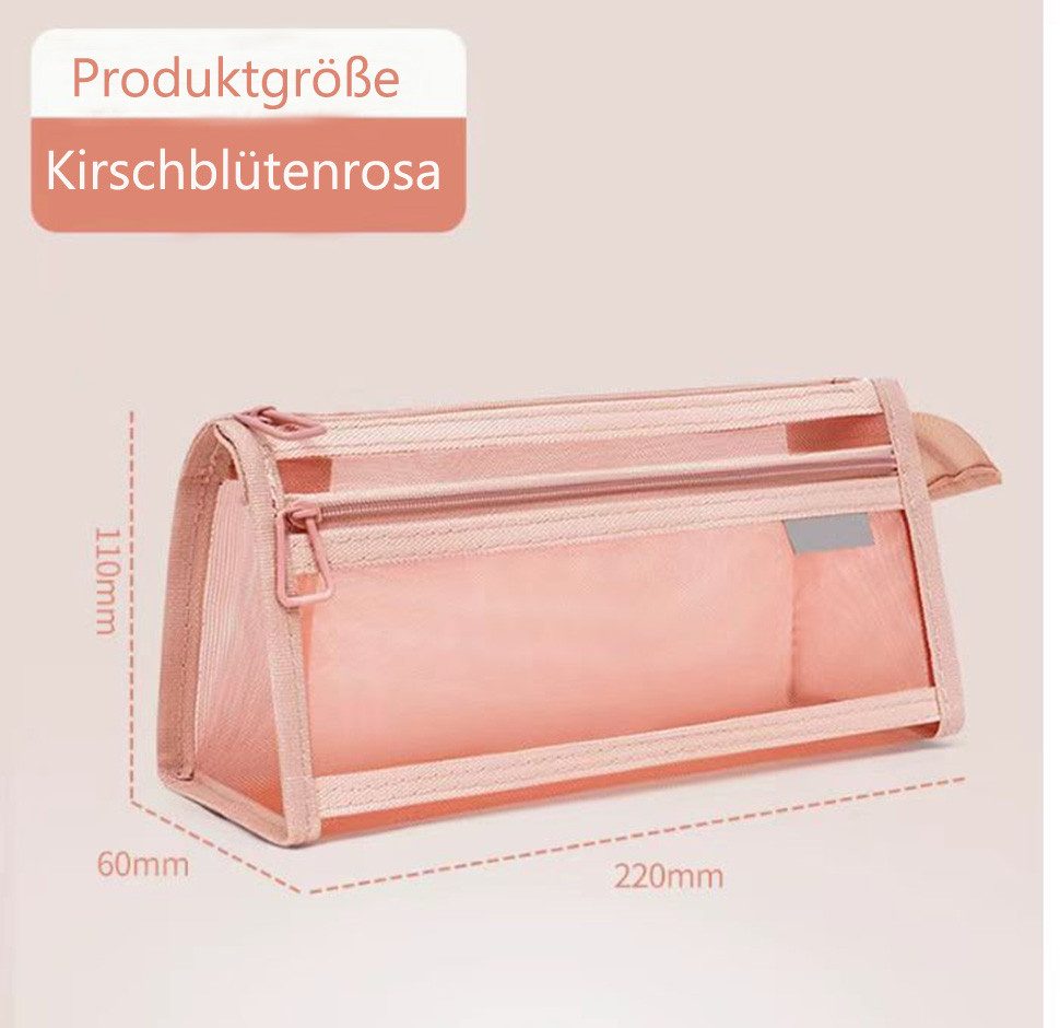 Coonoor Federmäppchen Doppellagiges Netz-Mäppchen, geräumiger Stiftbeutel, günstig online kaufen