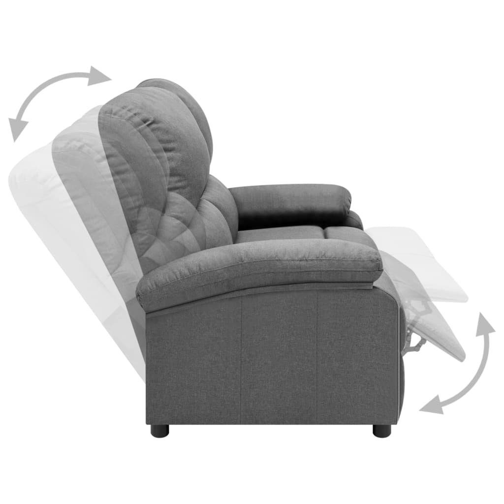Couch 2er Liegesofa vidaXL Verstellba verstellbar2-Sitzer-Sofa Relaxsofa Sofa Sofa