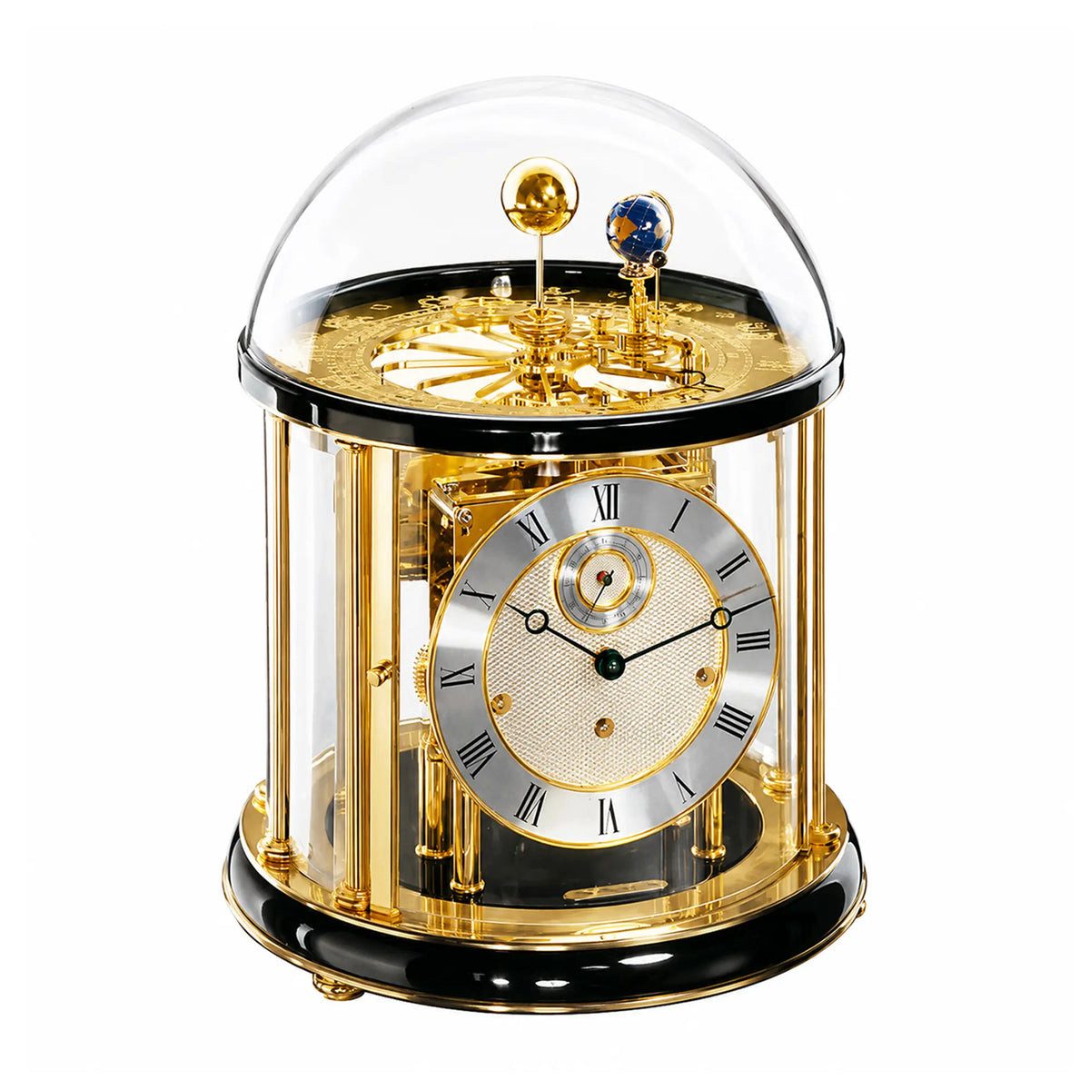 Hermle Tischuhr Tischuhr Tellurium I Schwarz - Hermle Modell: 22805-740352