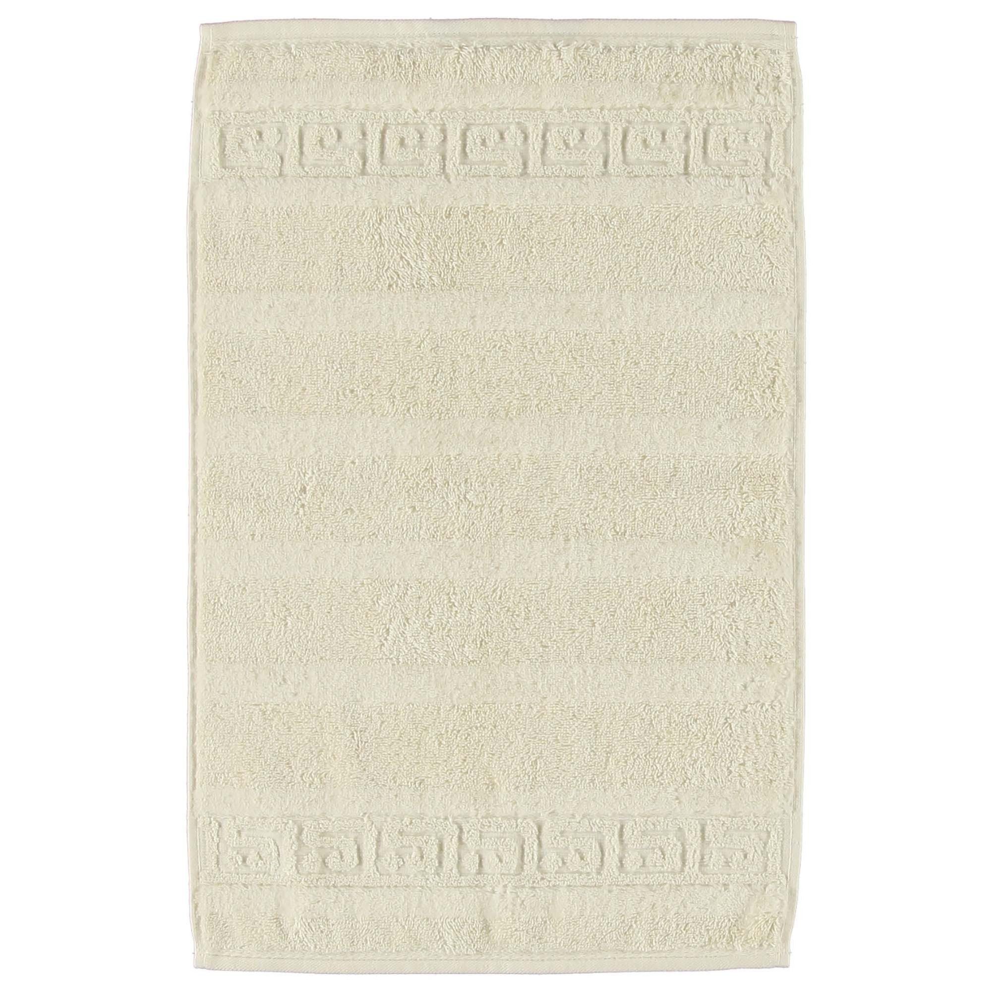 Cawö Gästehandtücher Unisex Gästetuch 6er Pack Baumwolle C Noblesse, Frottier (6er Pack, 6-St)