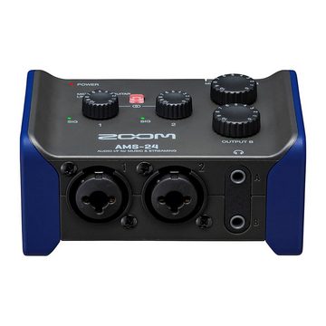 ZOOM Digitales Aufnahmegerät (AMS-24 USB 2.0 Audio Interface - USB Audio Interface)