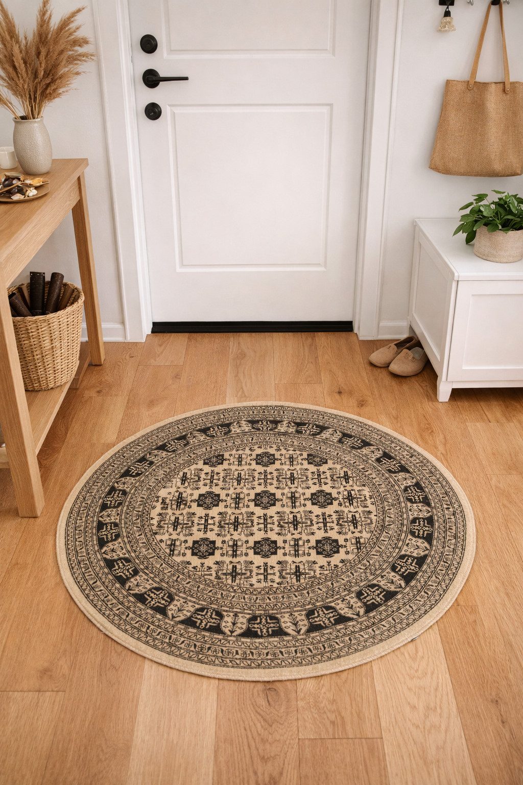 Carpet Avenue Teppich Alina - Afghan Khal Mohammadi 140x140, Rund, Höhe: 6 mm