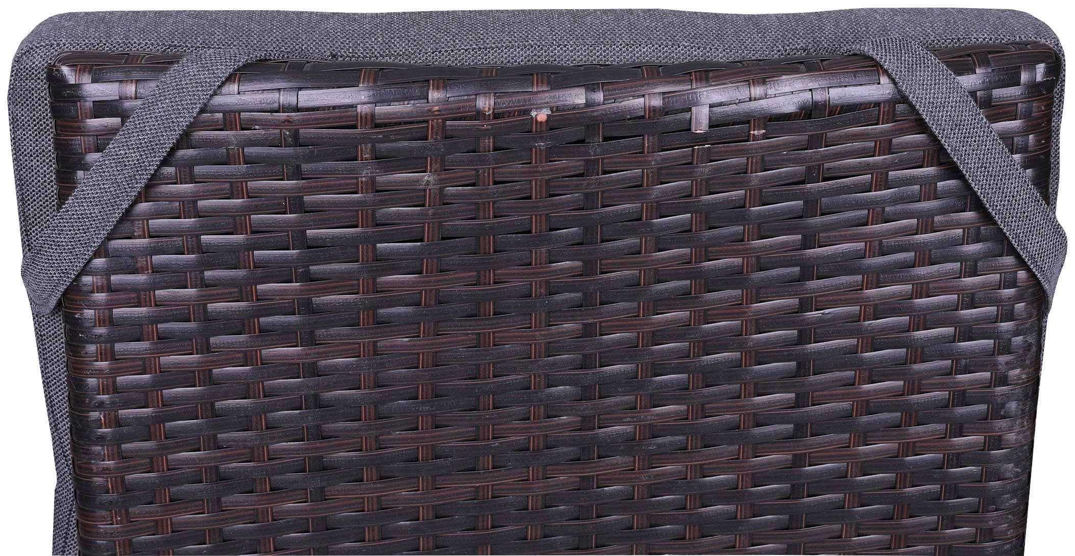 GO-DE Hochlehnerauflage, (Set, 2 St), wasserabweisend