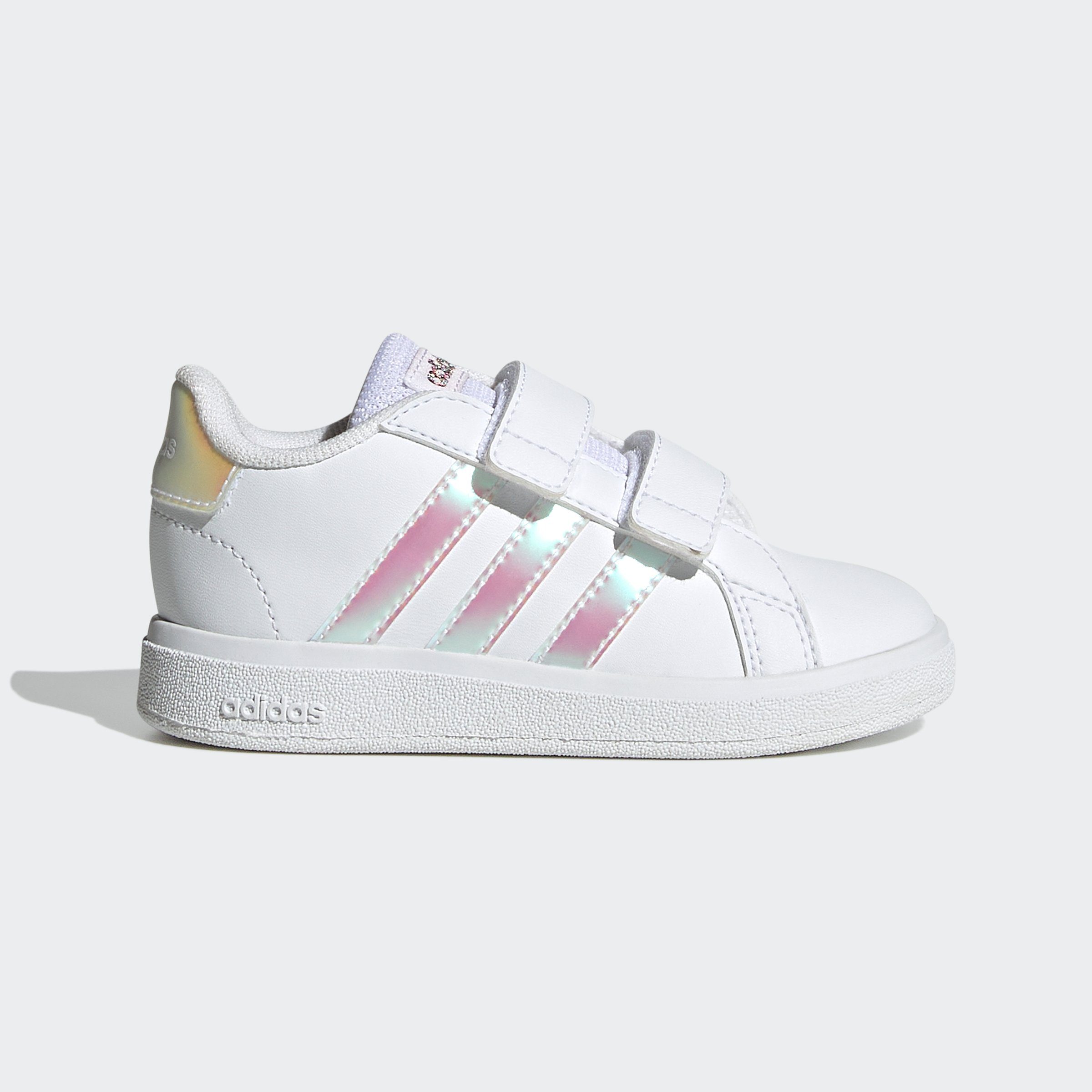adidas Sportswear GRAND COURT LIFESTYLE COURT HOOK AND LOOP Sneaker Design auf den Spuren des adidas Superstar, für Kinder
