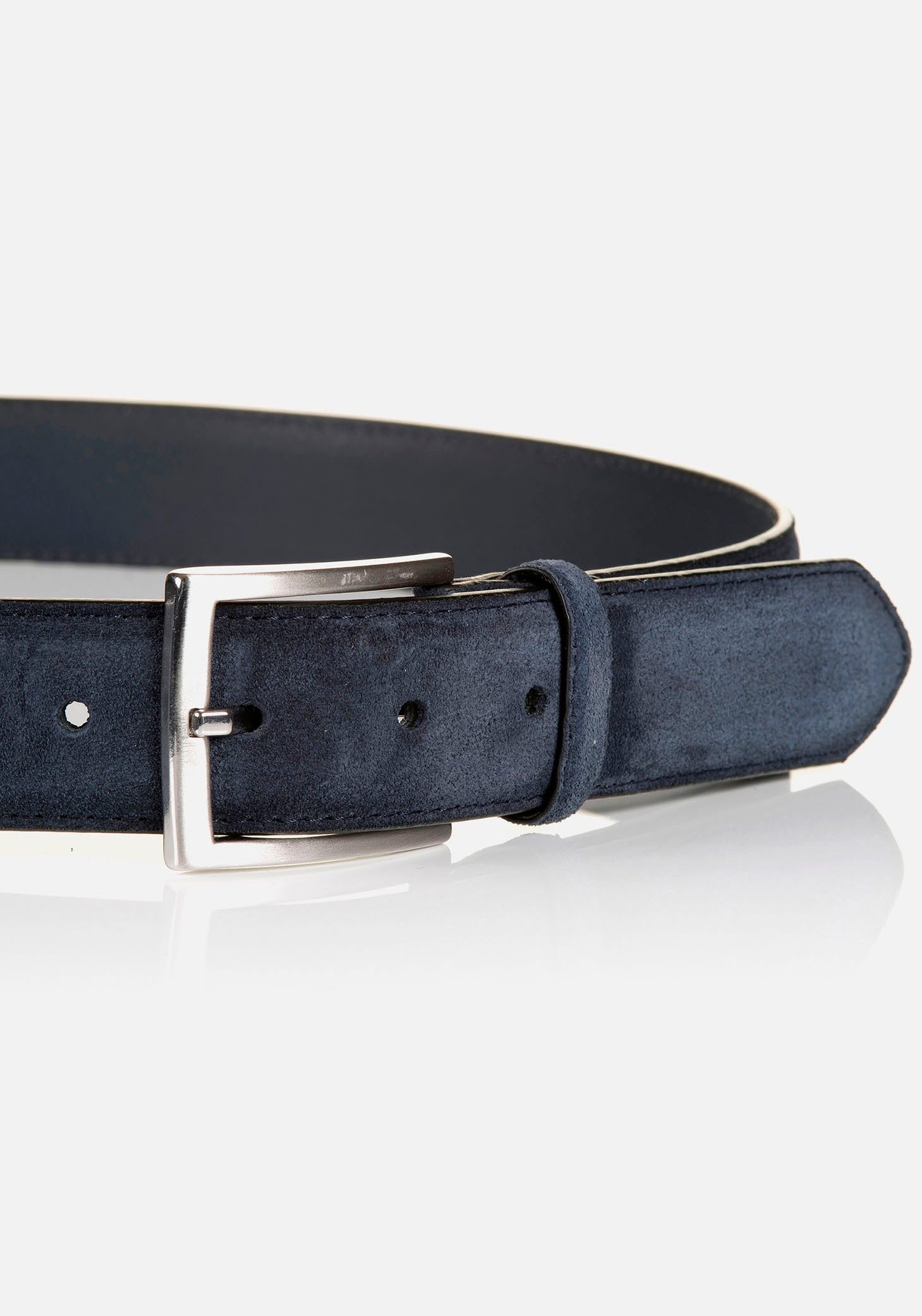 MONTI Ledergürtel 3,5 cm breit, Business-Casual, Veloursleder, kürzbar günstig online kaufen