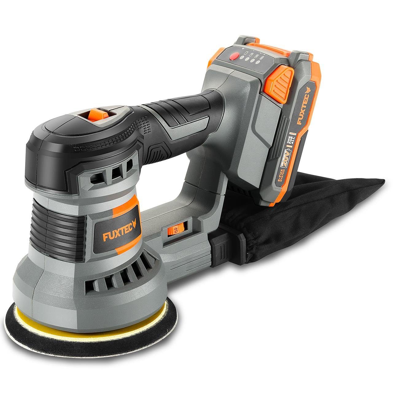 FUXTEC Rotationsschleifer FX-E1RS20-SET