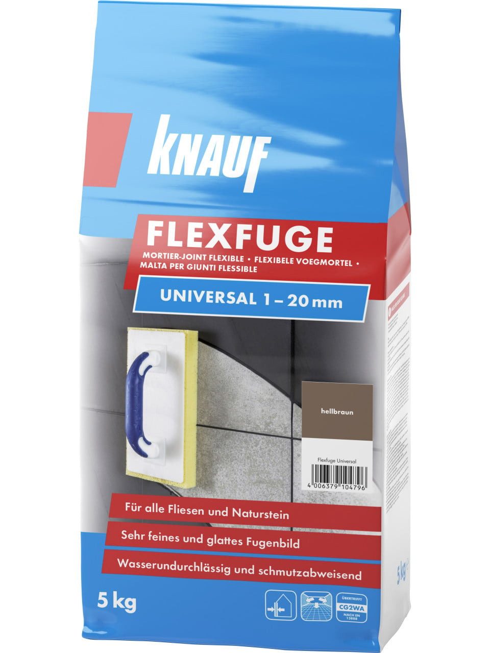 KNAUF Fugenmörtel Knauf Fugenmörtel Flexfuge Universal 1 - 20 mm