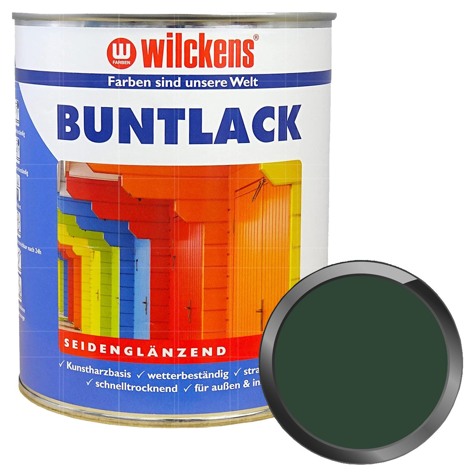Wilckens Farben Lack Buntlack seidenglänzend - 0.375 Liter