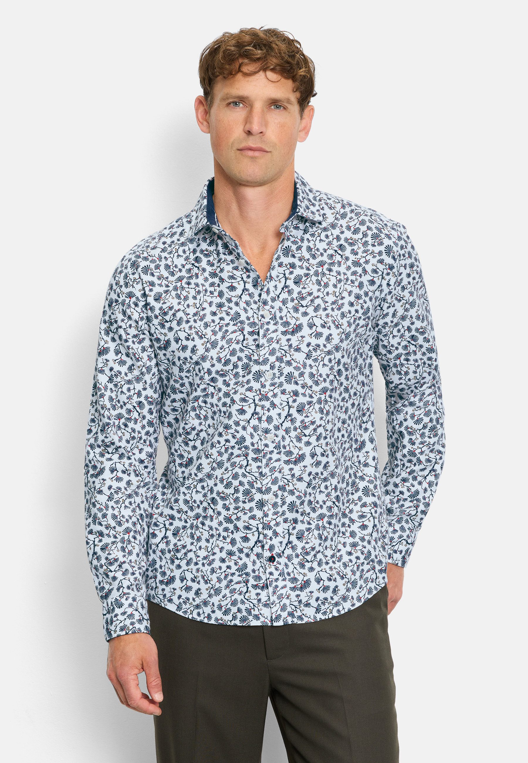 OLYMP Businesshemd OLYMP Casual, regular fit, Freizeithemd, Kent