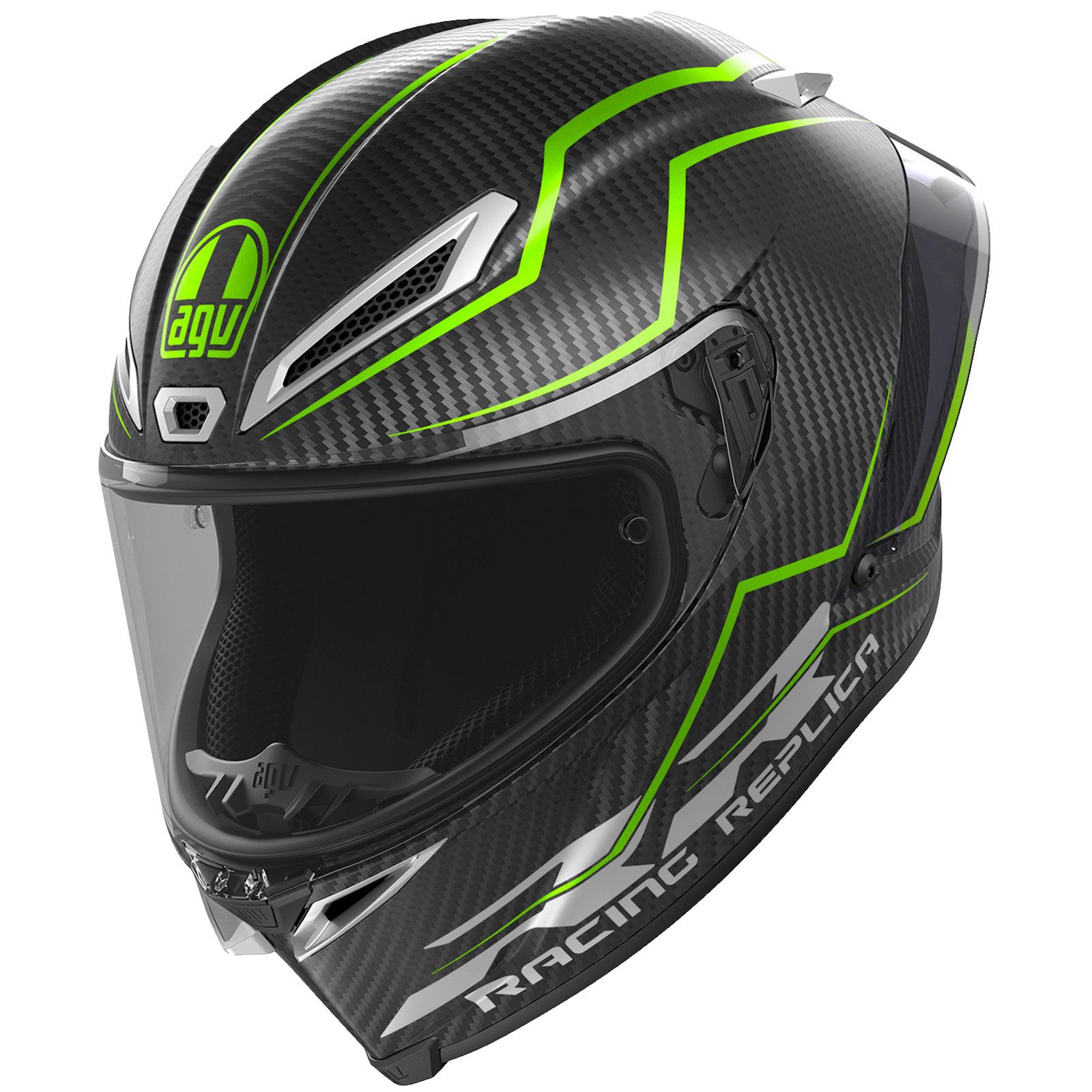 AGV Motorradhelm AGV Pista GP RR Integralhelm Performante carbon / lime L