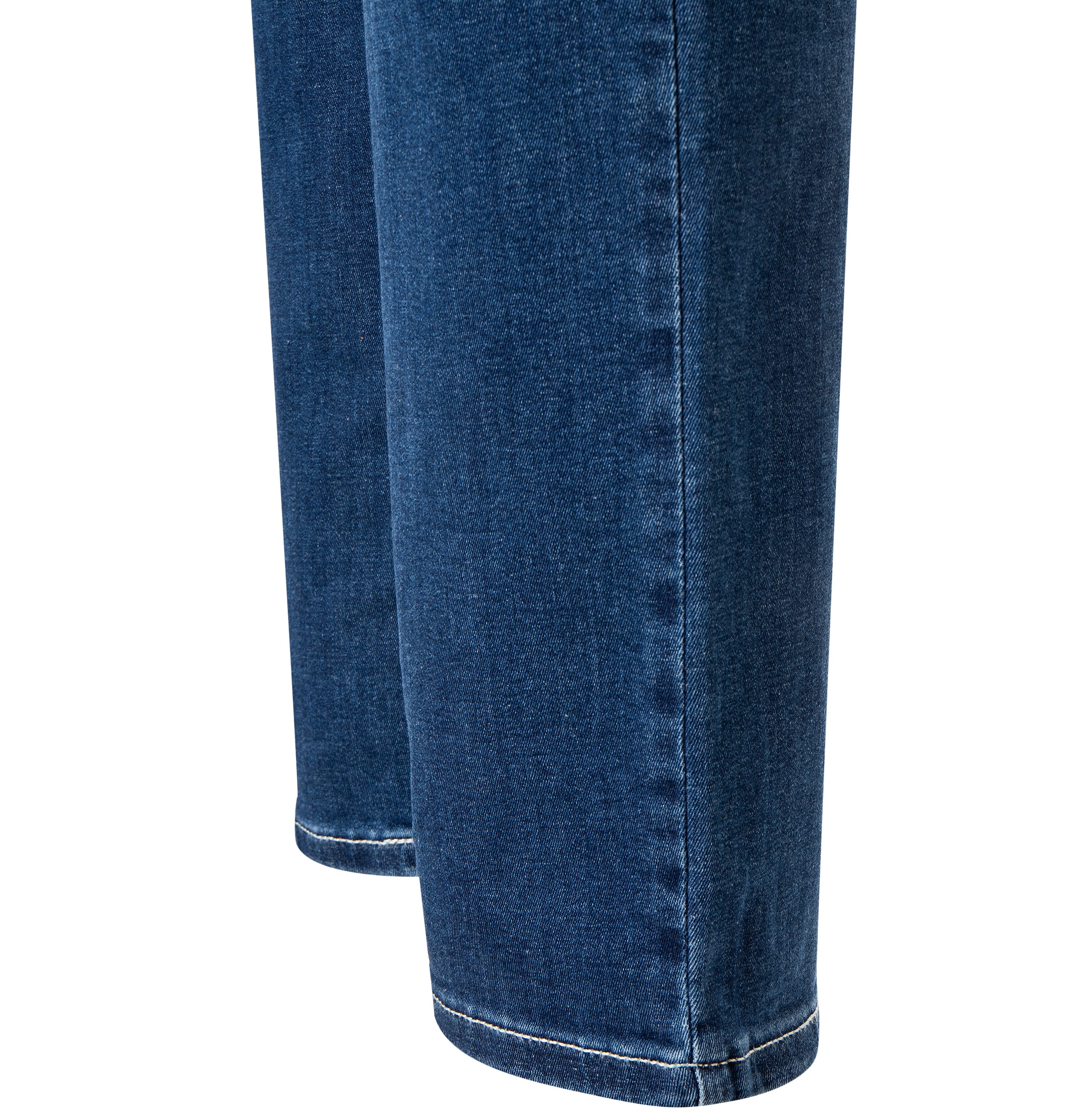 mid blue authentic wash