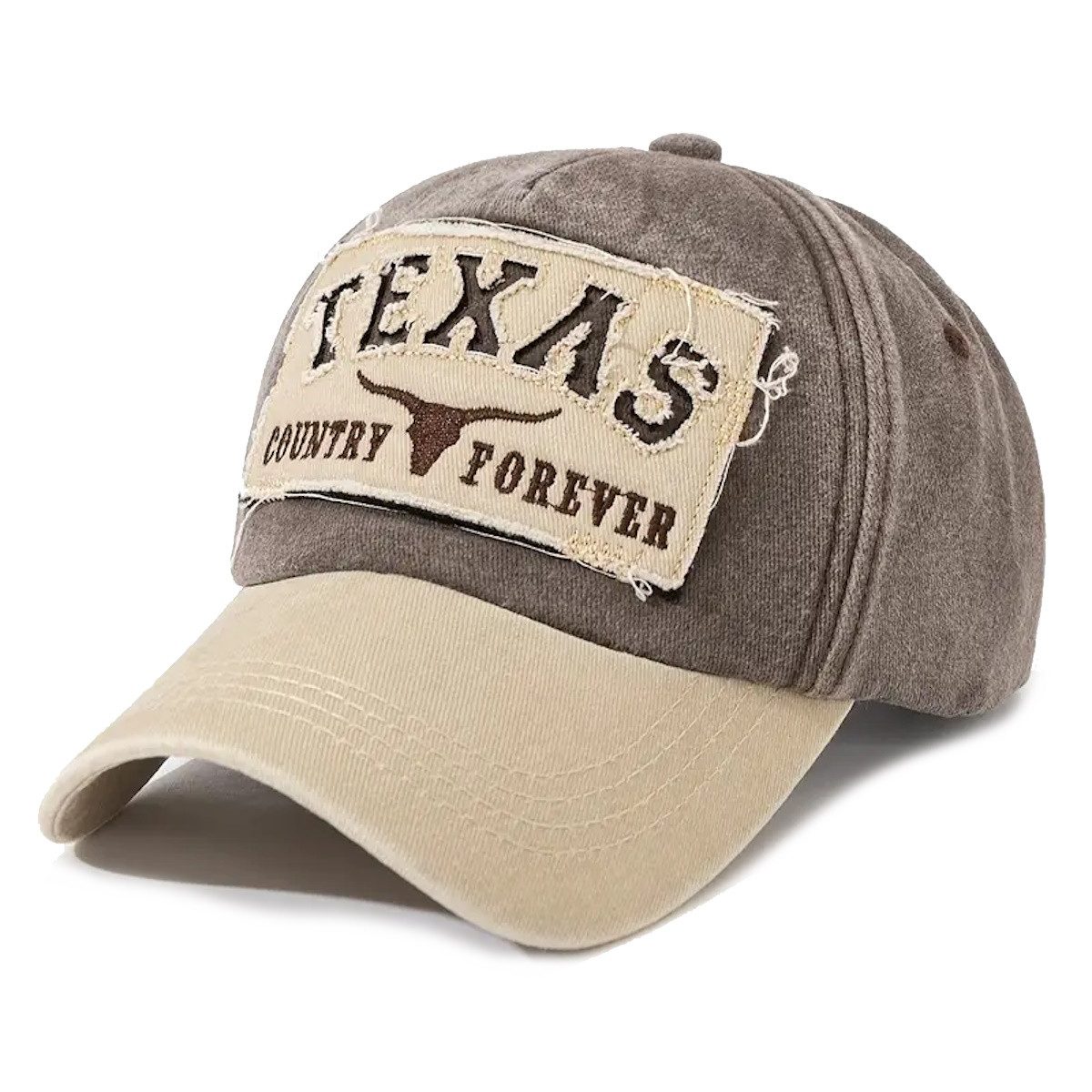 Baseball Cap Texas Wildwest Western Cowboy Rodeo Vintage Used Retro Baseballcap