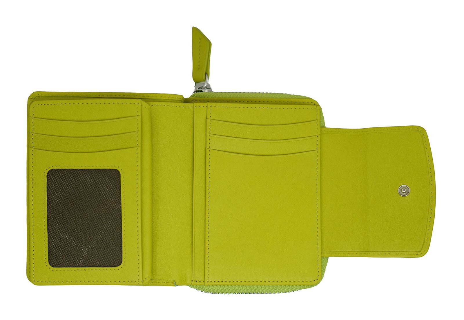 Braun Büffel Geldbörse Zip Wallet, mit RFID-Blocker Schutz