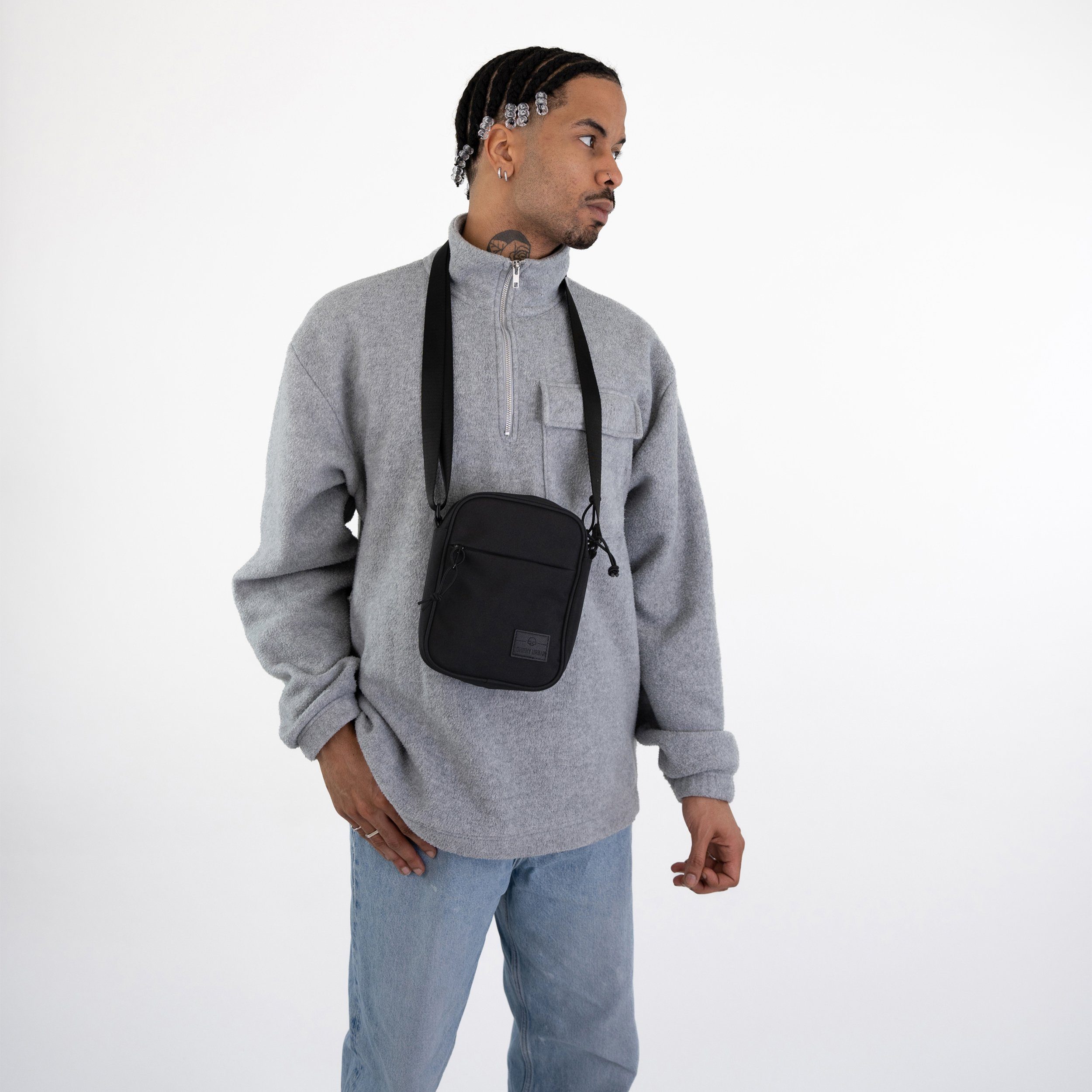 Johnny Urban Umhängetasche LUIS Umhängetasche Herren und Damen, Messenger-Bags, Wasserabweisend