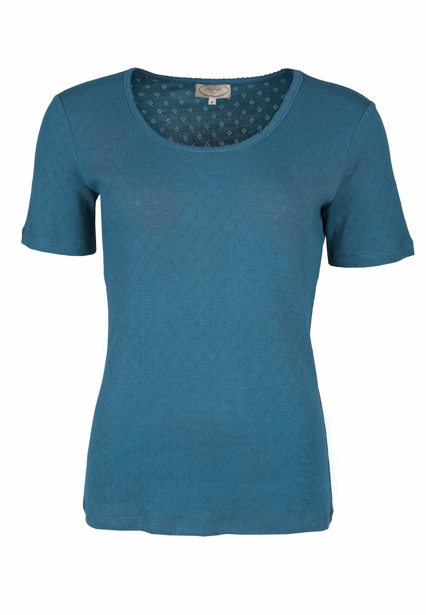 Sorgenfri Sylt T-Shirt Maren Ajour-Strickdetails günstig online kaufen