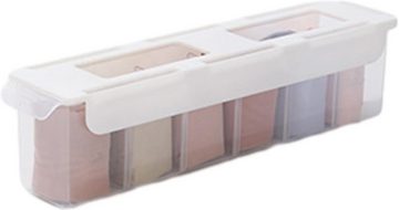 RefinedFlare Garderoben-Set Wandmontierte, transparente Aufbewahrungsbox für den Kleiderschrank
