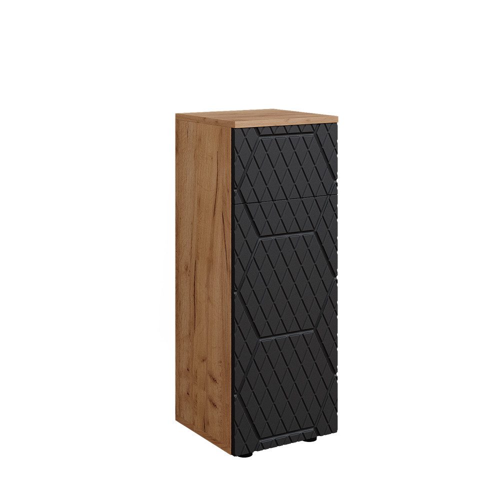 Vicco Midischrank Irma, Goldkraft Eiche/Anthrazit, 30 günstig online kaufen