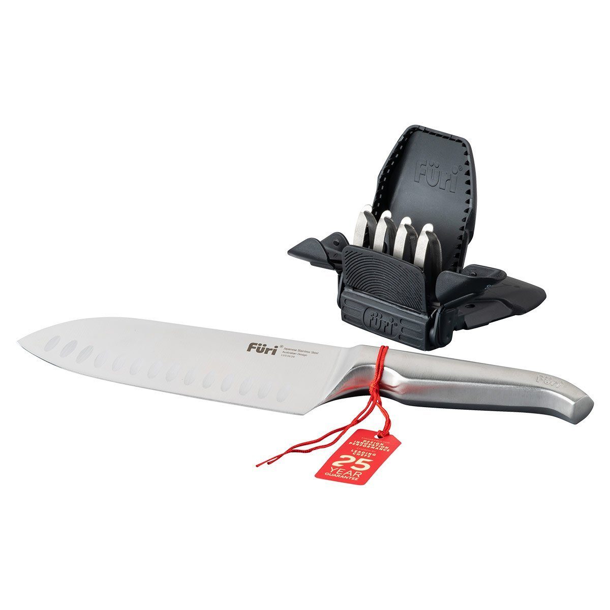 Füri Messerschärfer Santokumesser + Schärfer, 2-tlg