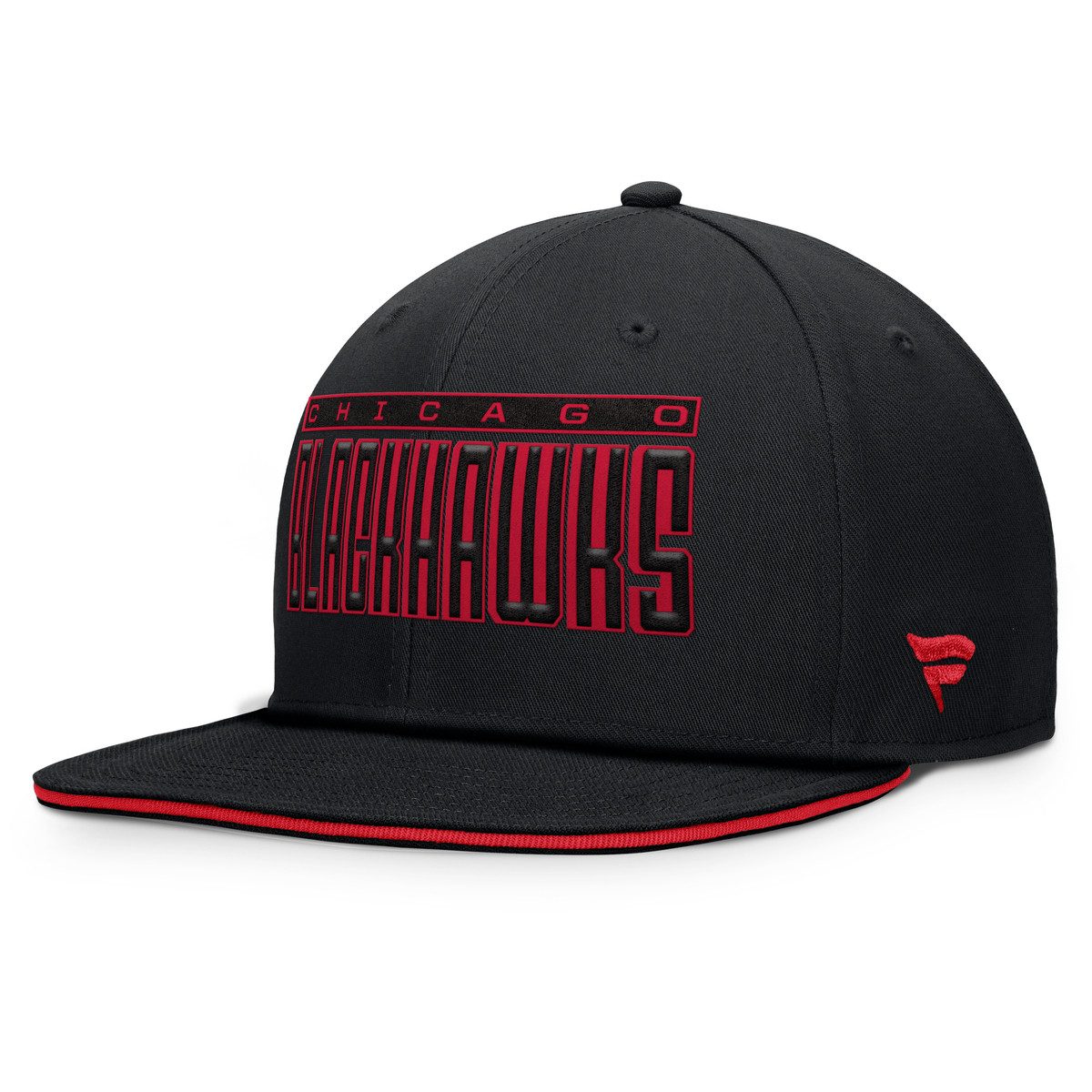 Fanatics Baseball Cap Fanatics Cap Chicago Blackhawks Flat Brim Snapback