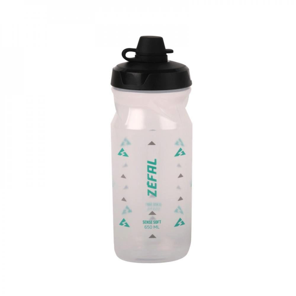 Zefal Trinkflasche Zéfal Trinkflasche Sense Soft No-Mud Transparent 650 - sauberes Trinks