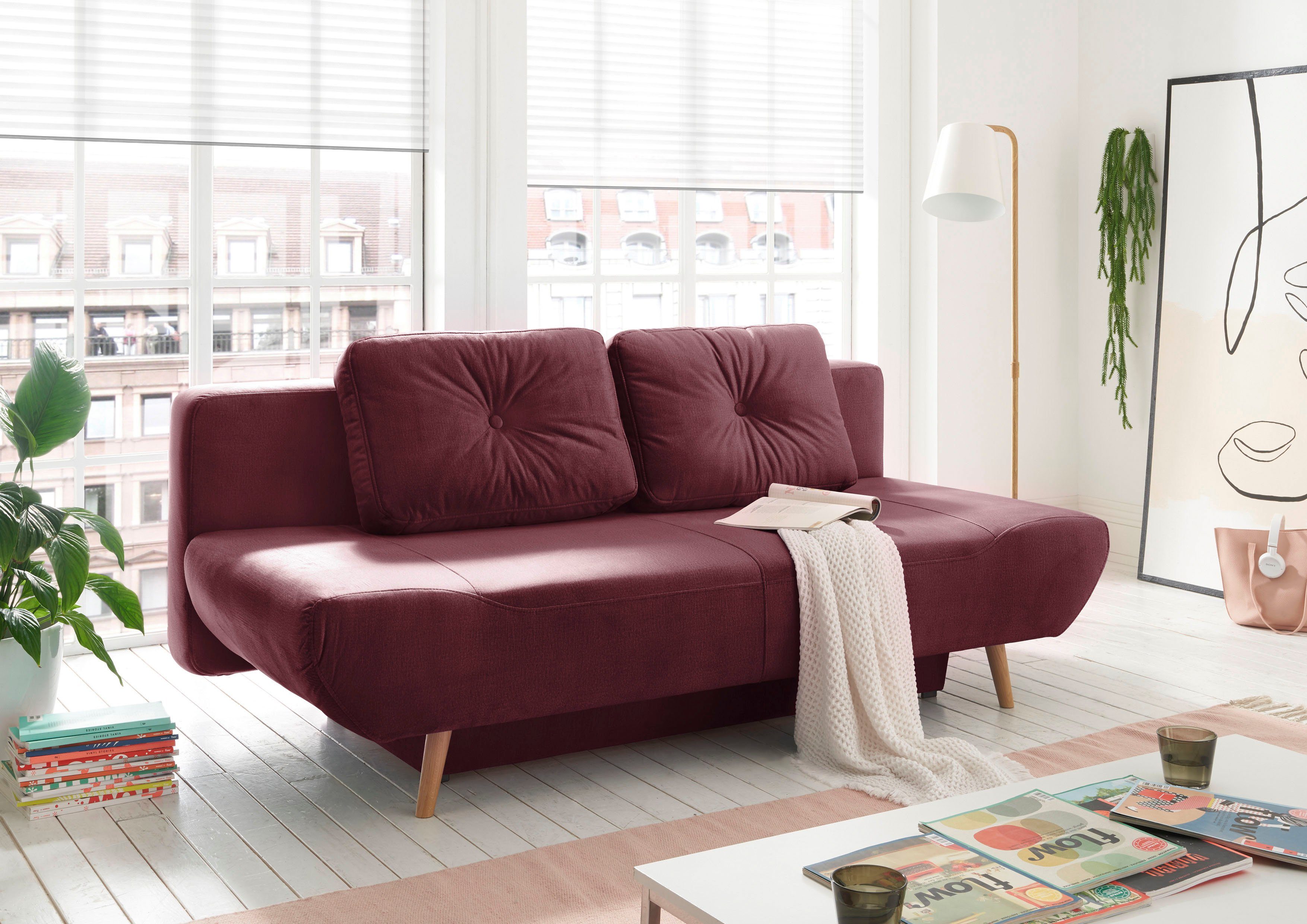 andas Schlafsofa Segmon, einfach in ein günstig online kaufen