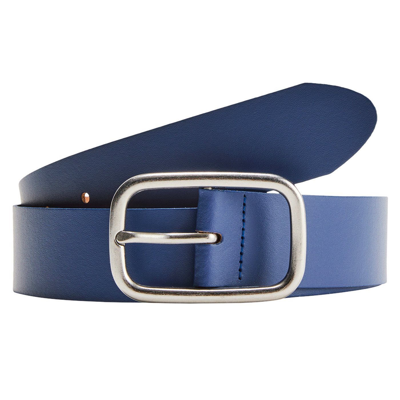 s.Oliver Ledergürtel Damen Taillengürtel Gürtel Belt Ledergürtel Blau 21346 günstig online kaufen