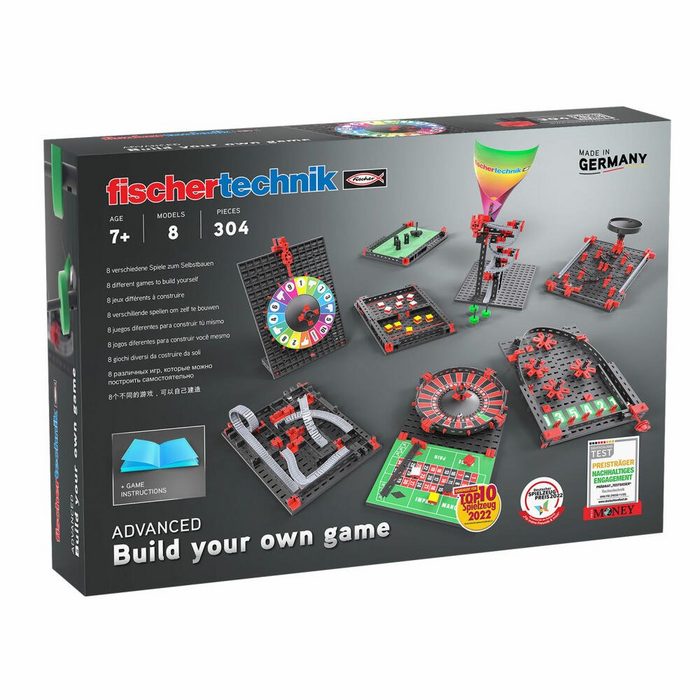 fischertechnik Konstruktions-Spielset Build your own game 304-tlg. (304 St)