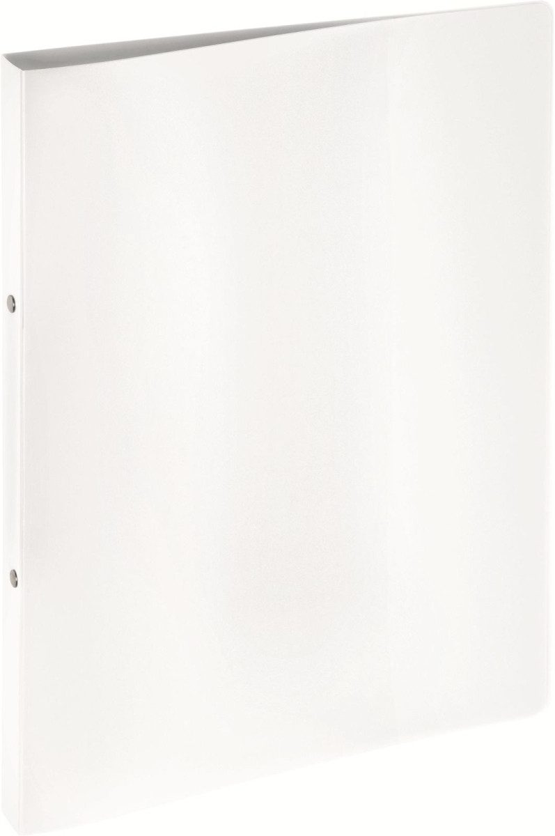 Präsentationsordner Ringbuch A4 16mm weiß PP 2 Ringe