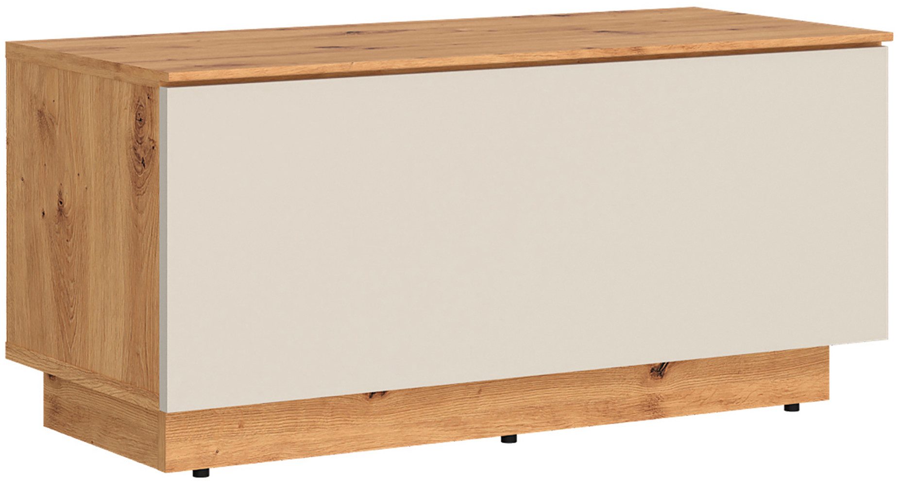 OTTO home Lowboard kompakt, mit überraschend viel Stauraum, 1 Klappe, hängend oder stehend, grifflos, modern, Breite 80cm