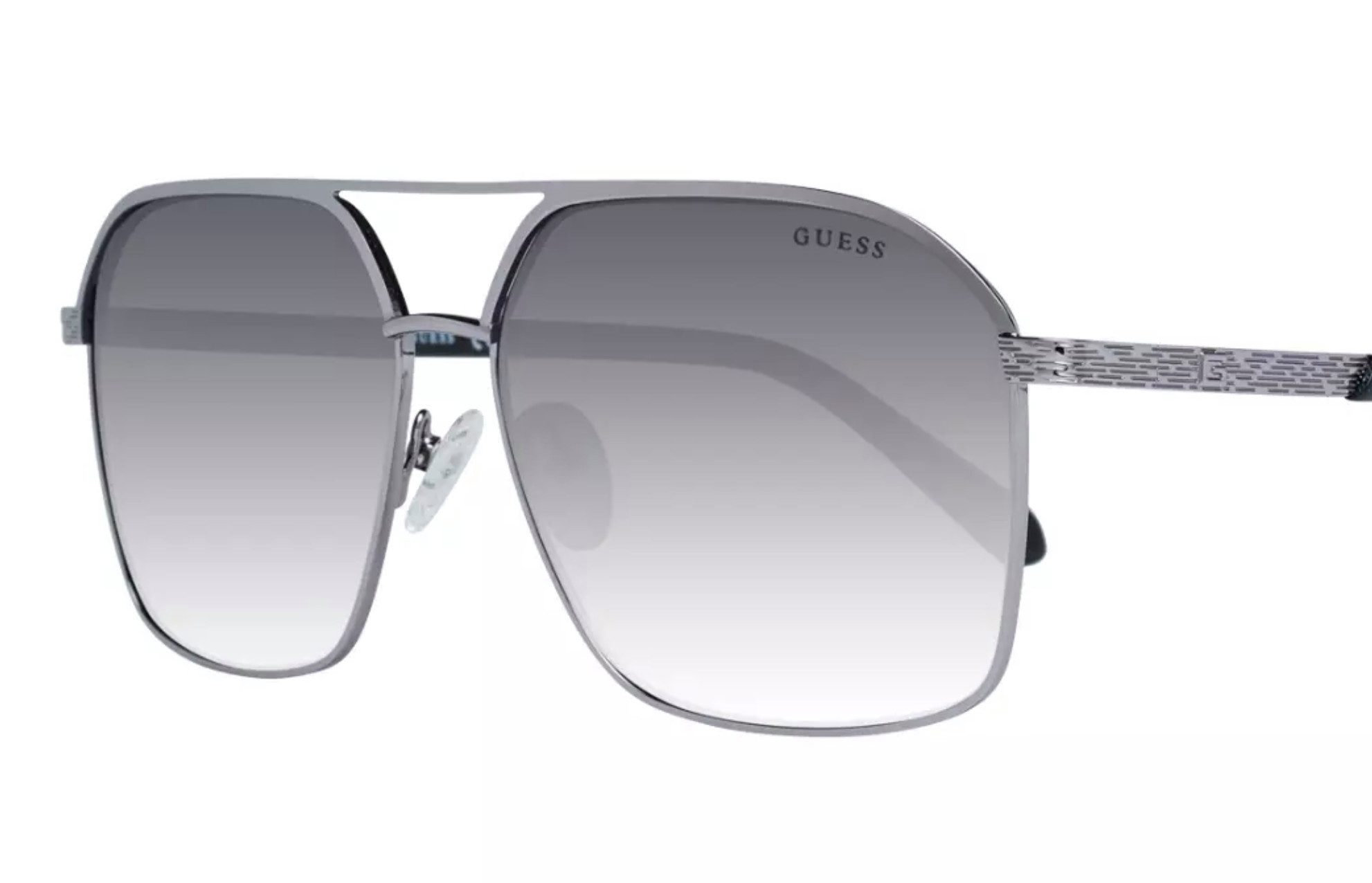 Guess Sonnenbrille Fliegerbrille Sunglasses Brille Mit Etui Tasche Linsen: Farbverlauf - Schutz: 100% UVA & UVB