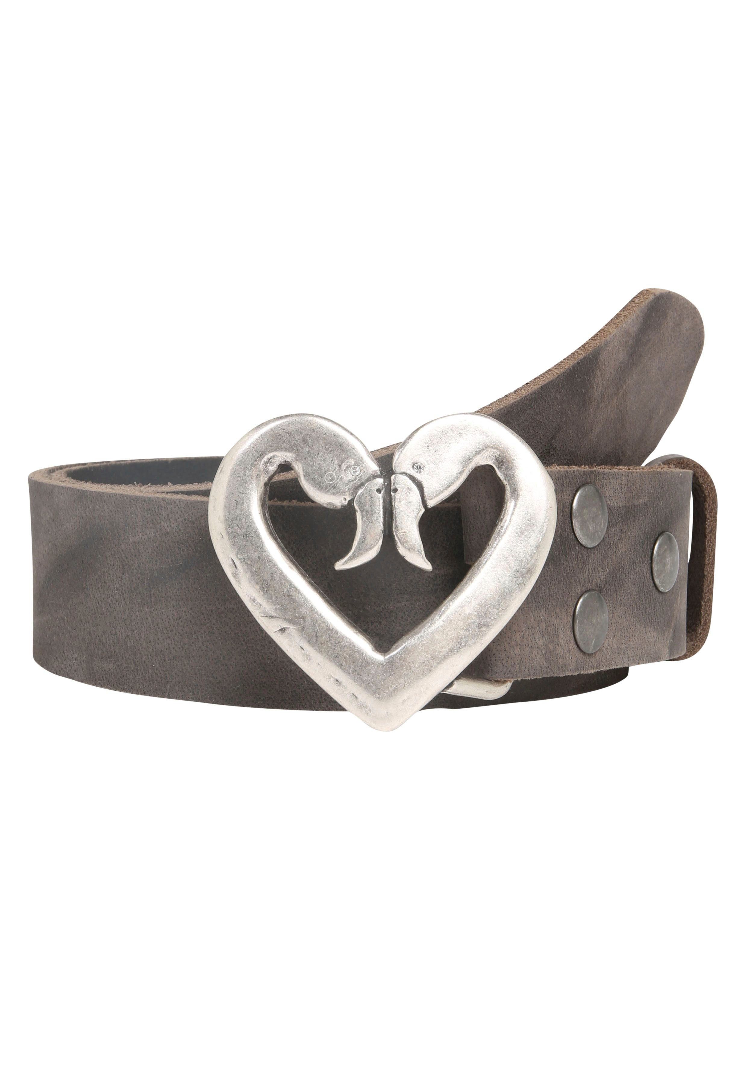 Rettungsring Gürtel Ledergürtel in Vintage-Optik