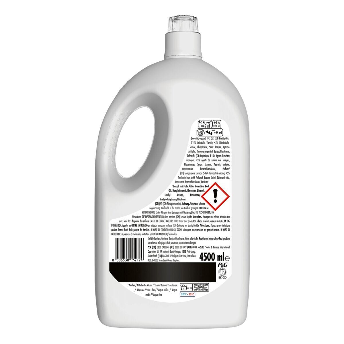 LENOR Aprilfrisch Vollwaschmittel (100 WL, 4,5 Liter)