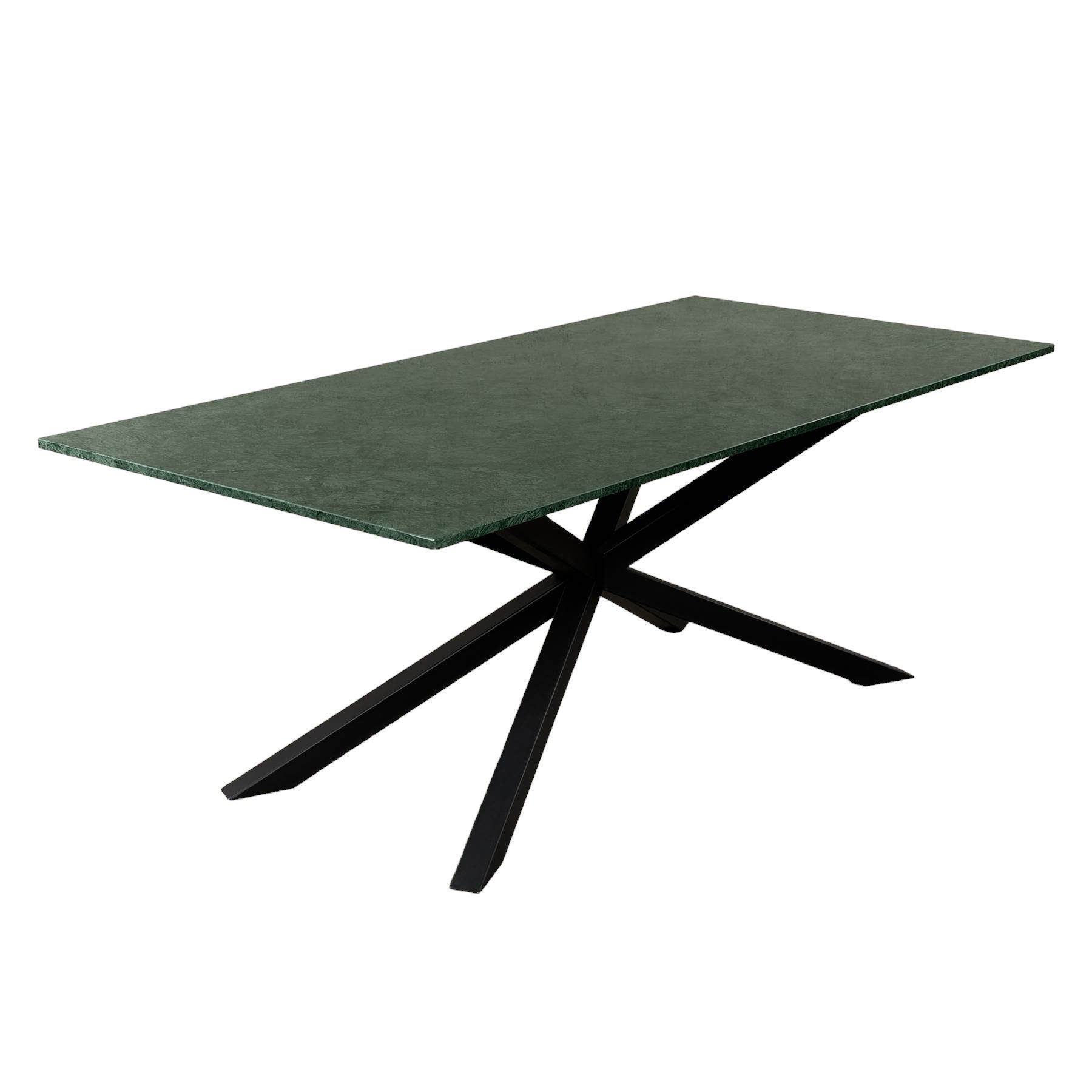 MAGNA Atelier Esstisch SPIDER aus ECHTEM MARMOR, Dining Table, Küchentisch, Naturstein, 200x100cm - 160x80cm