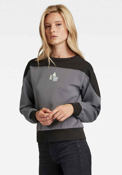 G-Star RAW Sweatshirt »Sweatshirt Graphic insert r« mit Logo-Badge am Rücken